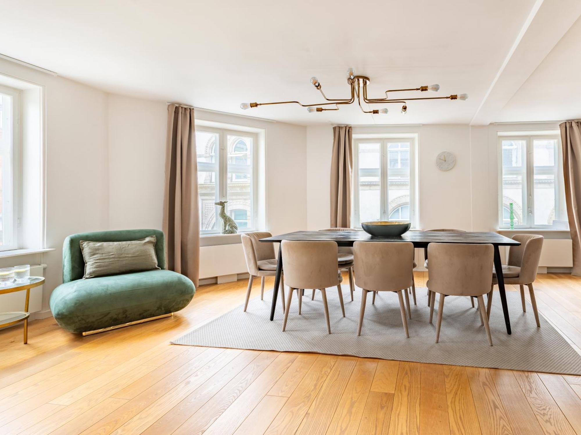 Sanders Regent - Chic Three-Bedroom Apartment Near Central Square Copenhagen Exterior photo